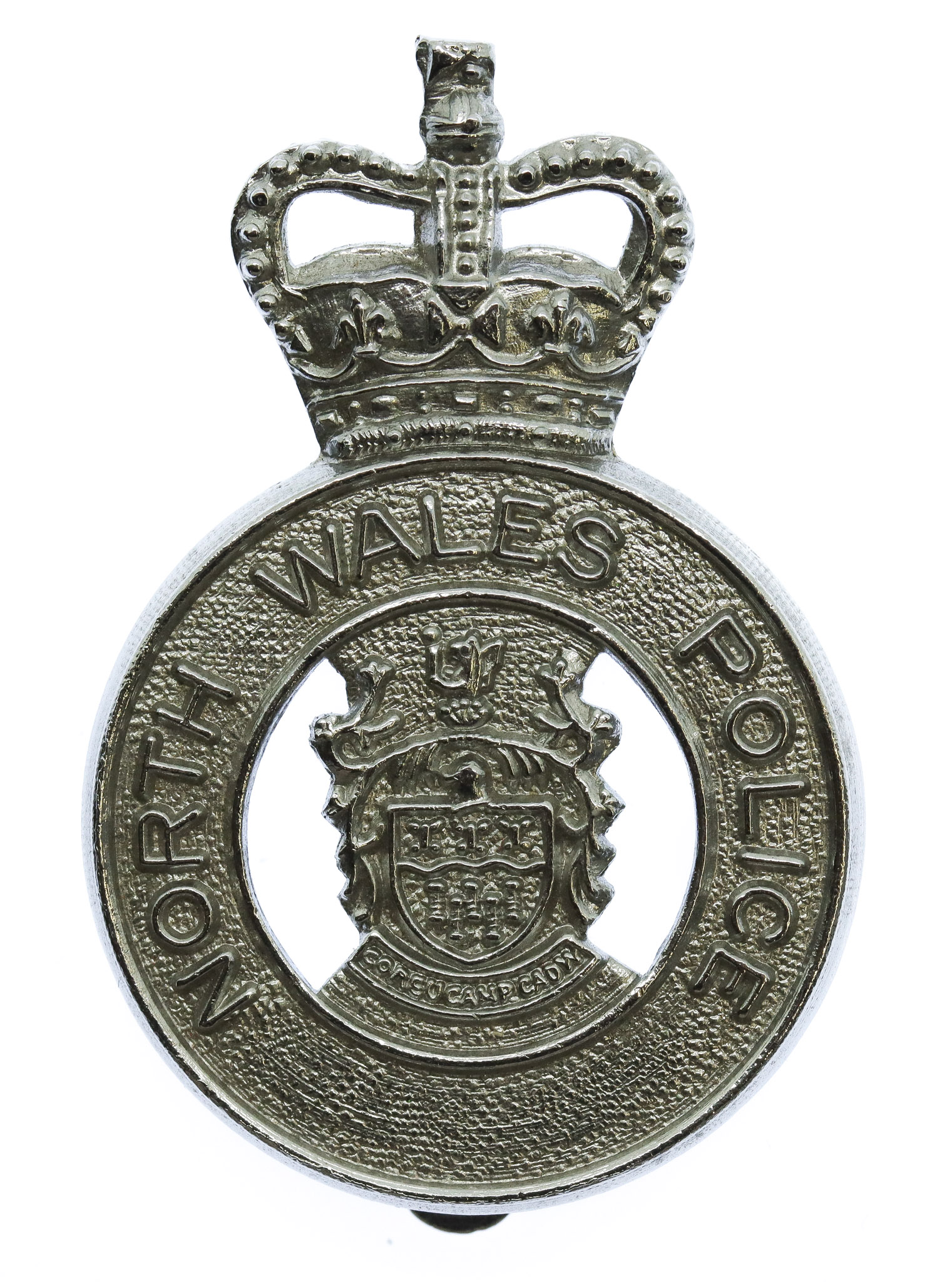 North Wales Police Cap Badge - Queen's Crown