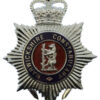 Warwickshire Constabulary Enamelled Helmet Plate - Queen's Crown