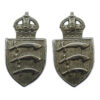 Pair of Essex Constabulary Collar Badges - King's Crown