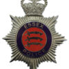 Essex Police Enamelled Helmet Plate - Queen's Crown