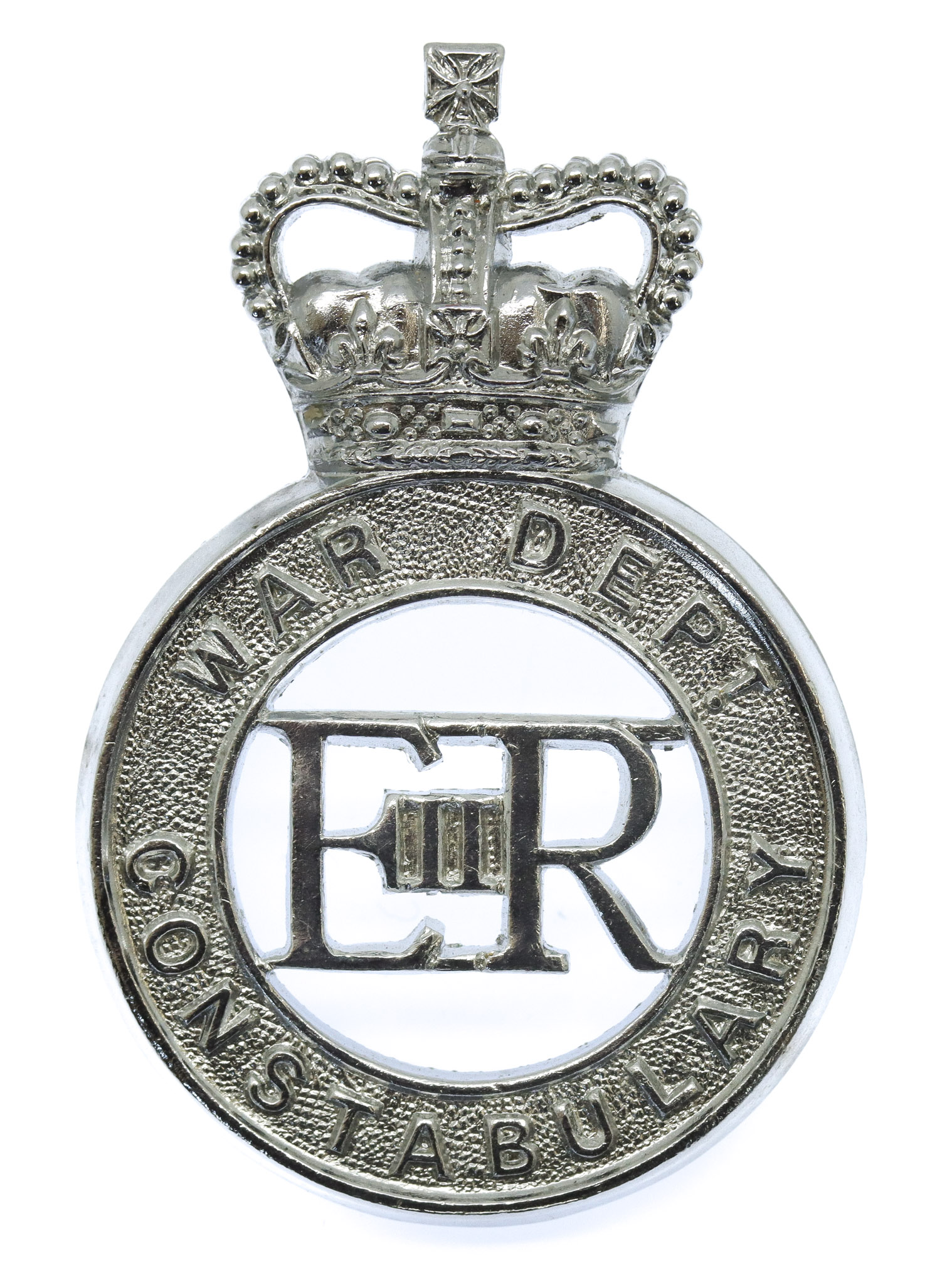 EIIR War Department Constabulary Cap Badge