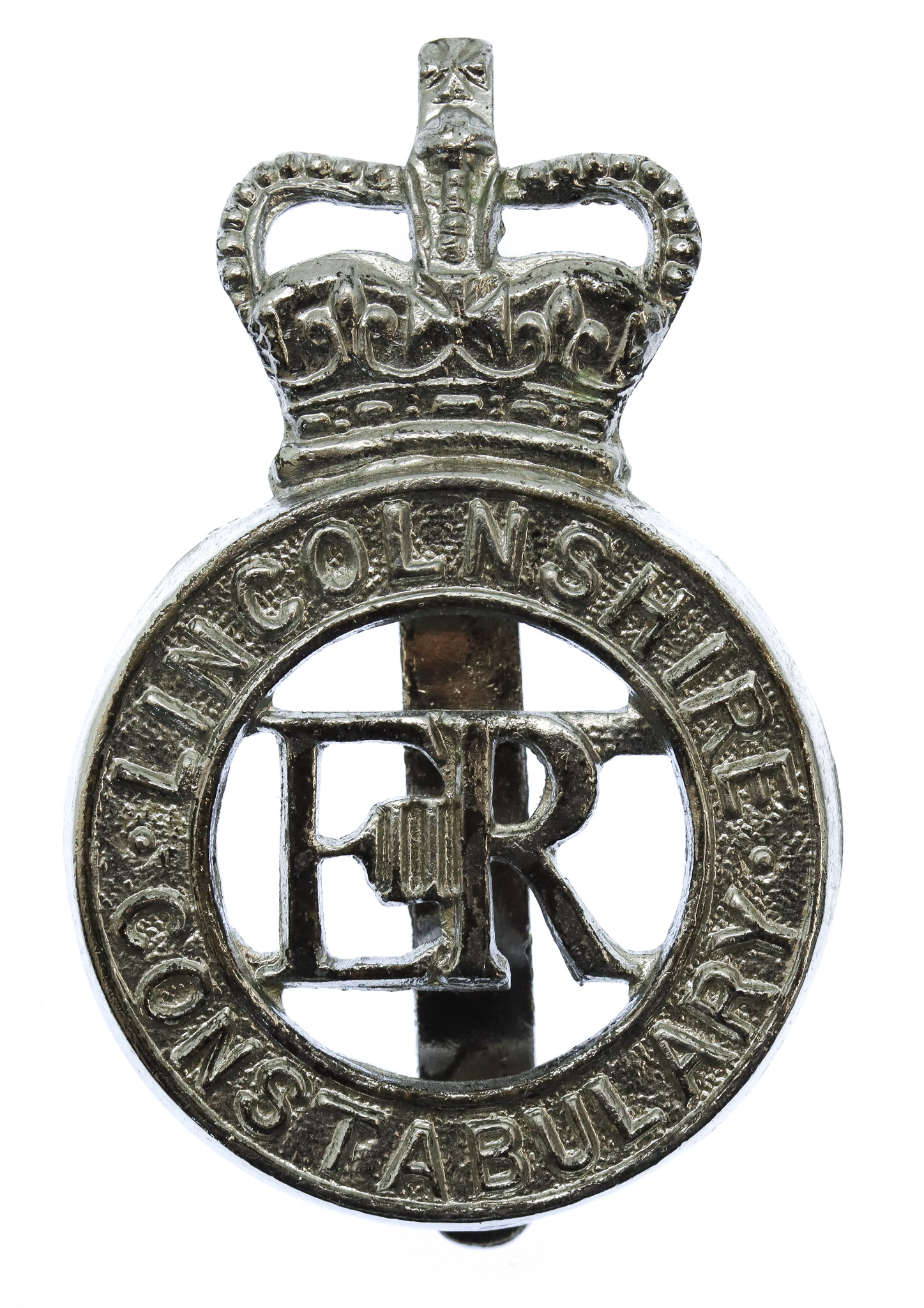 Lincolnshire Constabulary Cap Badge - Queen's Crown