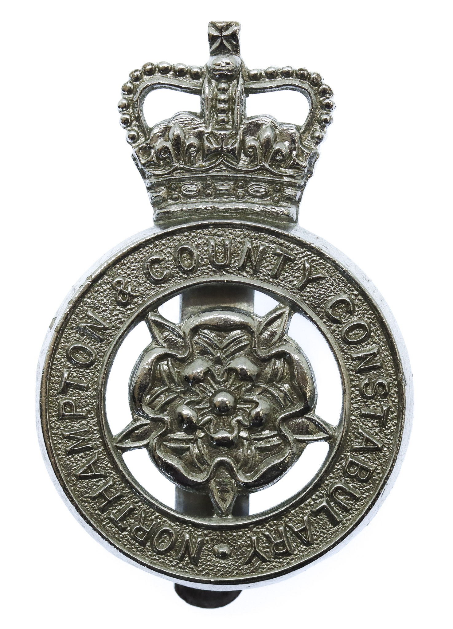 Northampton & County Constabulary Cap Badge - Queen's Crown