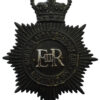 Cumberland & Westmorland Constabulary Night Helmet Plate - Queen's Crown