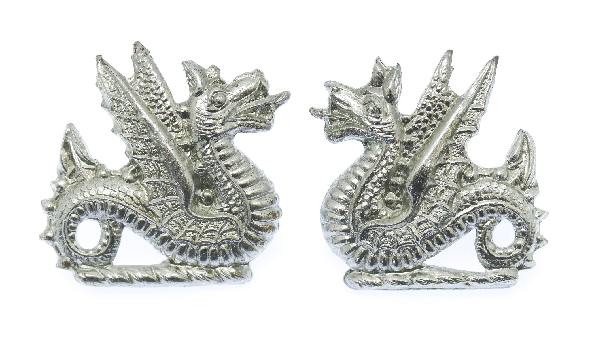 Pair of Leicester City Police Collar Badges