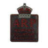 Air Raid Precautions (A.R.P.) Women's Voluntary Service Lapel Badge