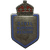 WW2 Civil Nursing Reserve Silver & Enamel Lapel Badge
