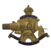 WW1 Royal Garrison Artillery Brass & Enamel Sweetheart Brooch