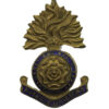 Royal Fusiliers Enamelled Sweetheart Brooch - King's Crown