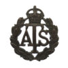 Auxiliary Territorial Service (A.T.S.) Officer's Service Dress Collar Badge