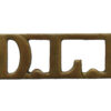 Durham Light Infantry (D.L.I.) Shoulder Title