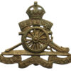 Royal Artillery (Revolving Wheel) Cap Badge - King's Crown