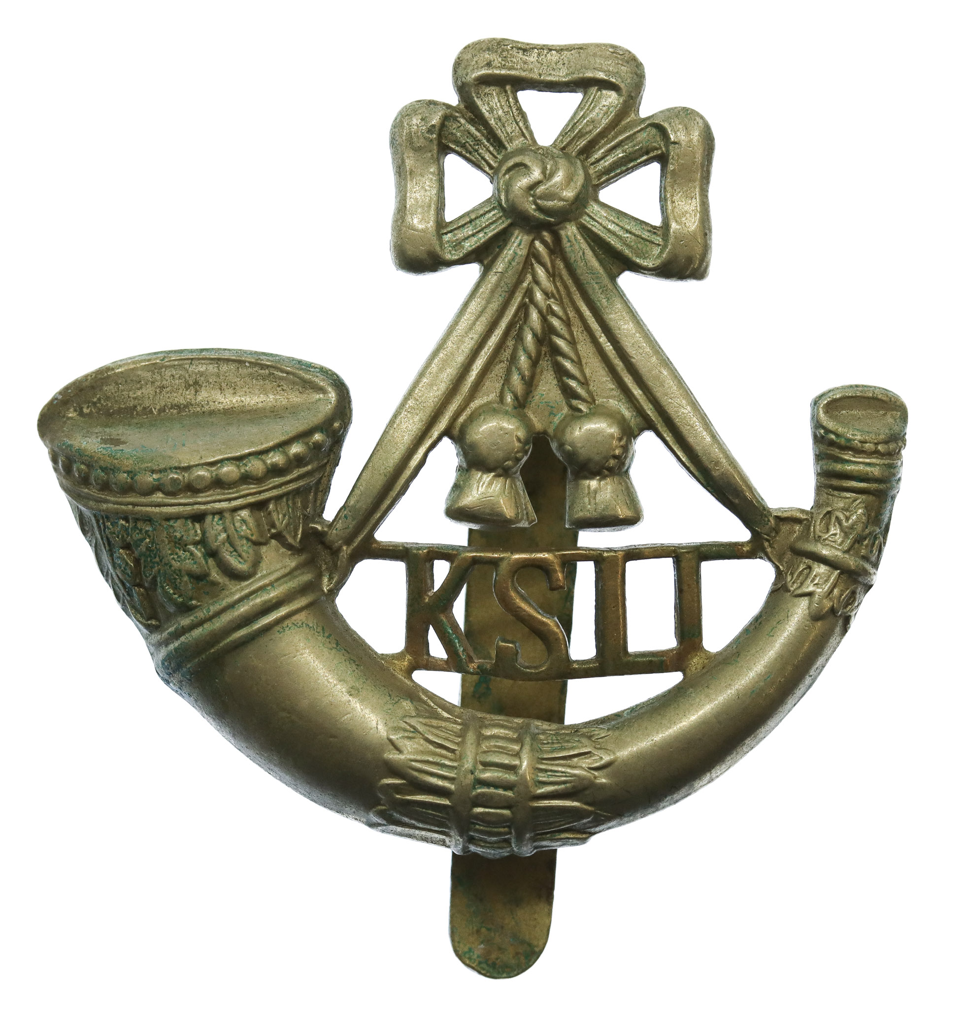 King's Shropshire Light Infantry (K.S.L.I.) Cap Badge