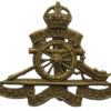 Royal Artillery Cap Badge - King's Crown
