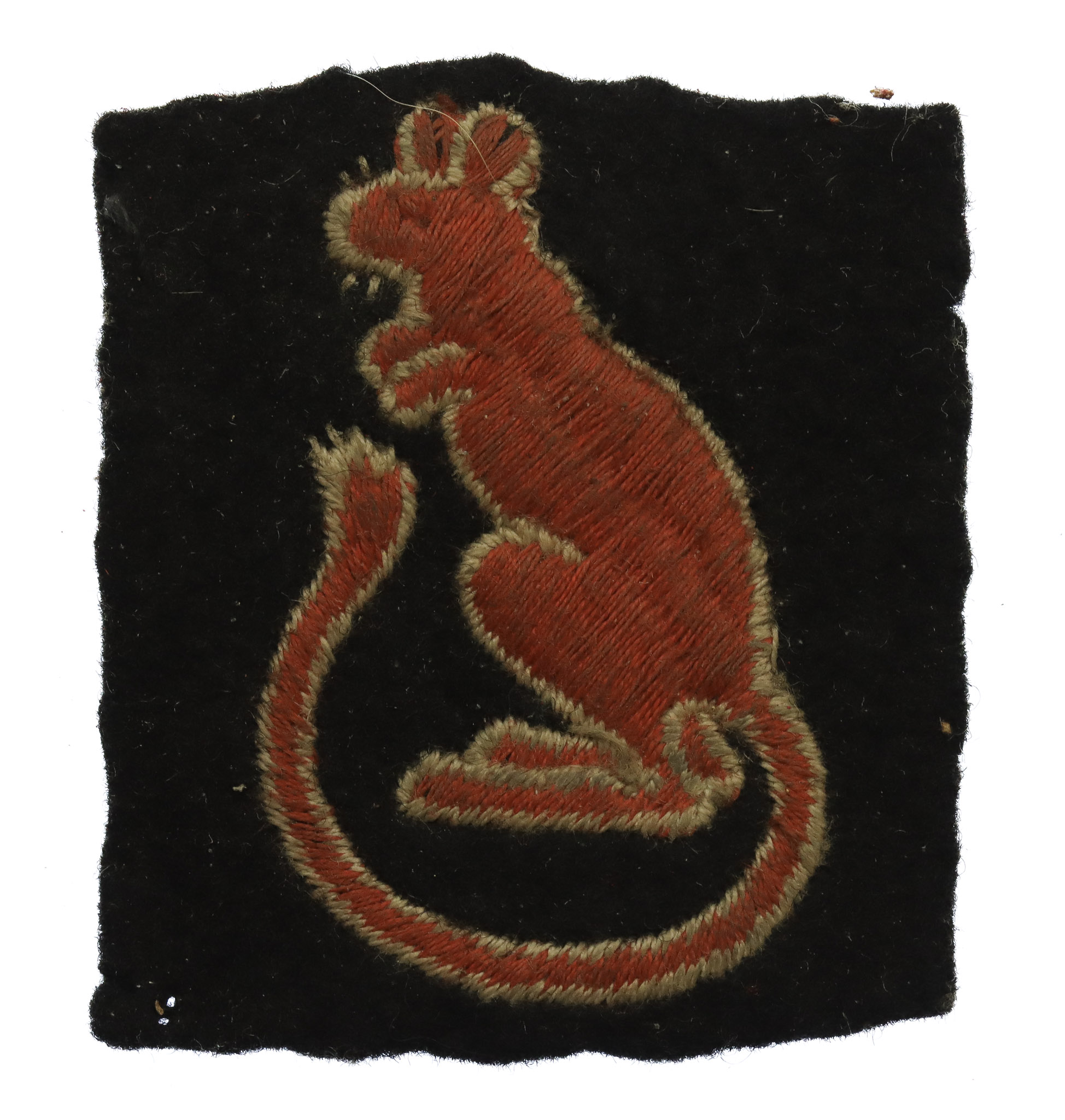 7th Armoured Division Cloth Formation Sign