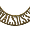 Royal Sussex Regiment (ROYAL SUSSEX) Shoulder Title