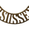 Royal Sussex Regiment (R.SUSSEX) Shoulder Title