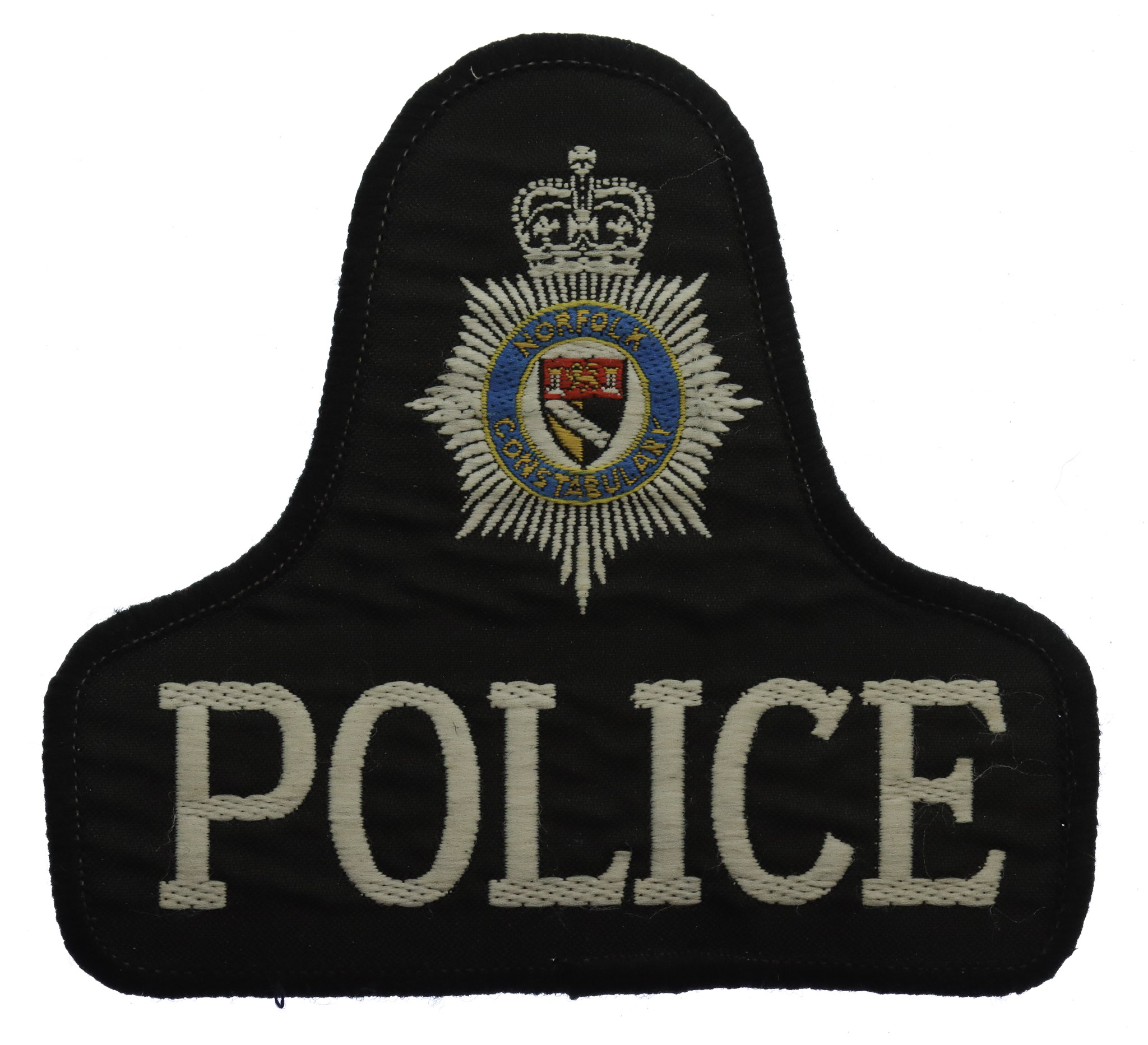 Norfolk Constabulary Police Cloth Bell Patch  Badge