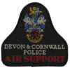 Devon & Cornwall Police Air Support Cloth Bell Patch Badge