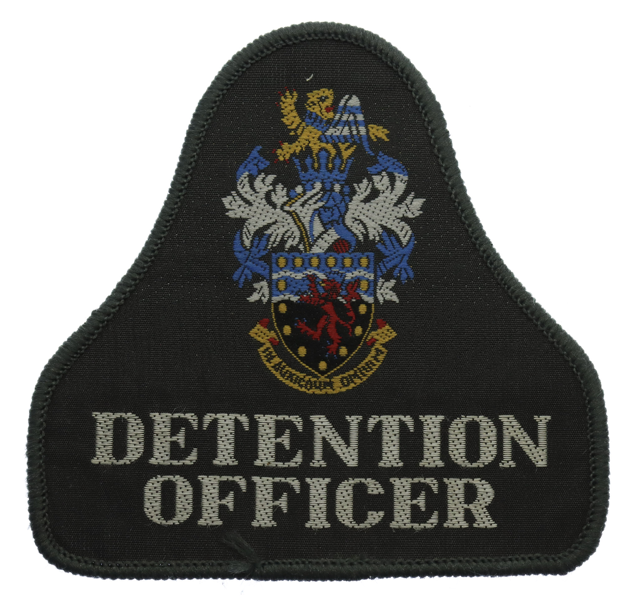 Devon & Cornwall Police Detention Officer Cloth Bell Patch Badge
