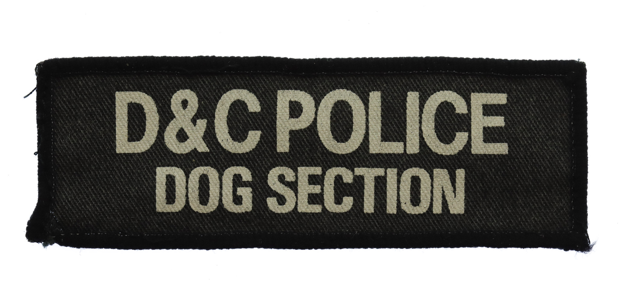 Devon & Cornwall Police Dog Section Cloth Patch Badge