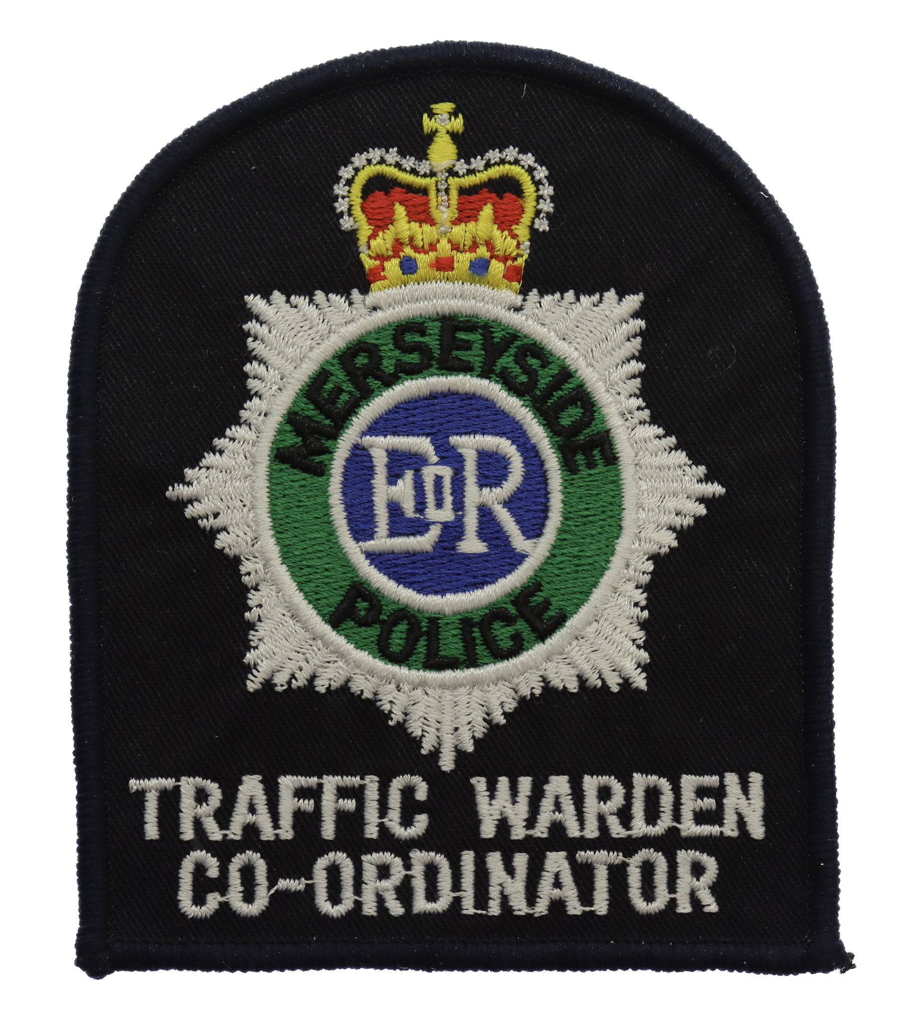 Merseyside Police Traffic Warden Co-Ordinator Cloth Patch Badge