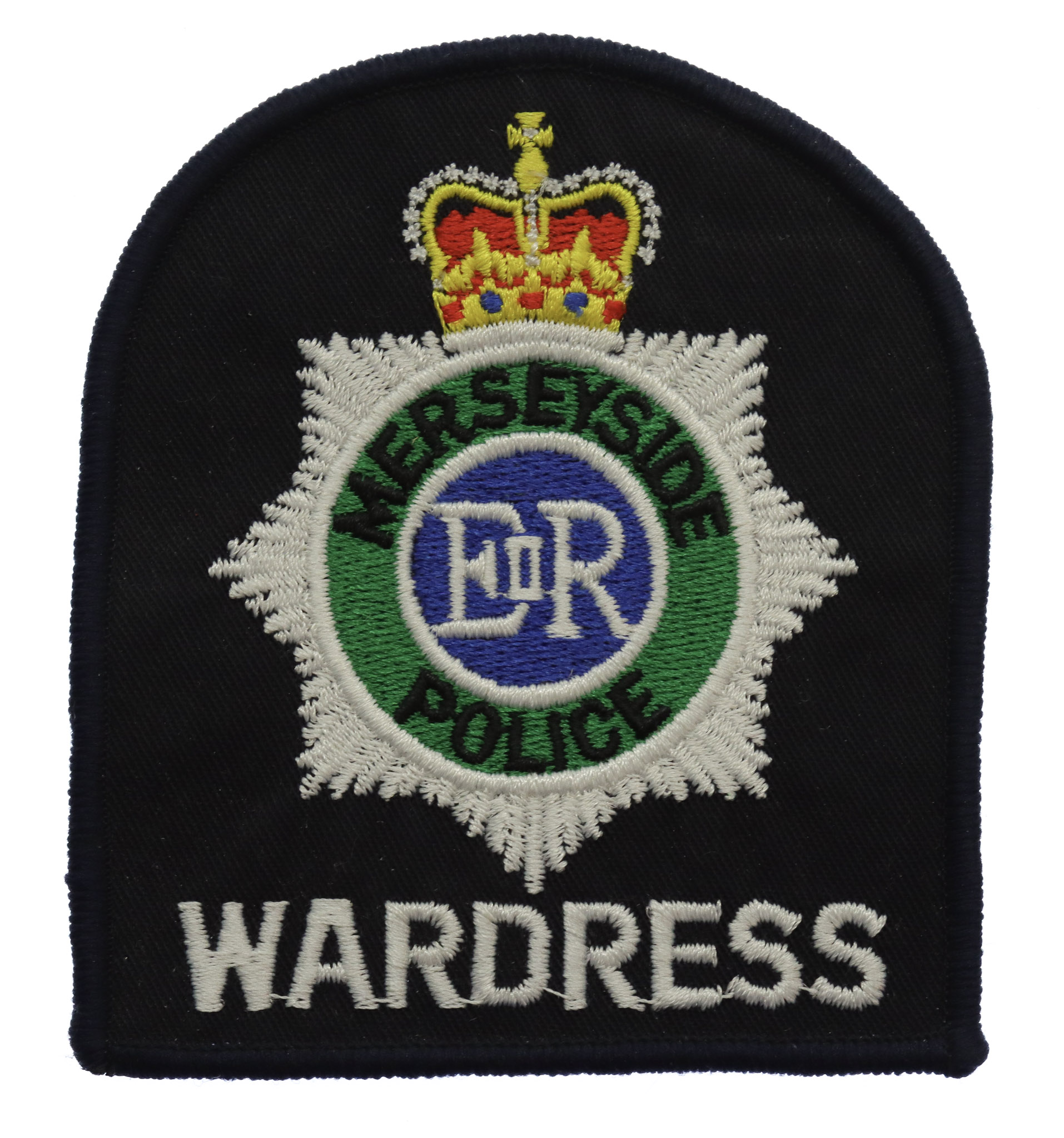 Merseyside Police Wardress Cloth Patch Badge