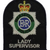 Merseyside Police Lady Supervisor Cloth Patch Badge