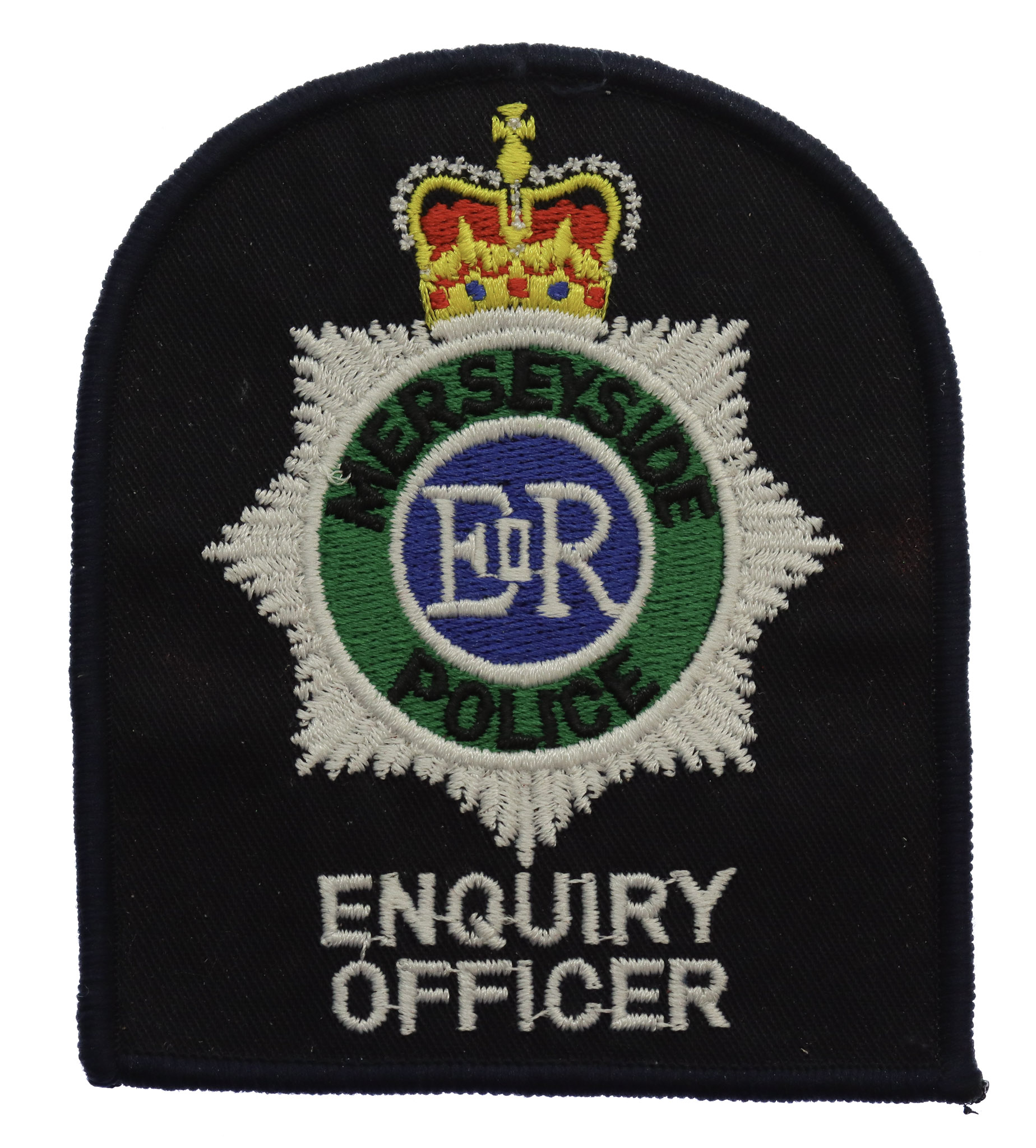 Merseyside Police Enquiry Officer Cloth Patch Badge