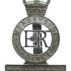 Merseyside Police Traffic Warden Cap Badge - Queen's Crown
