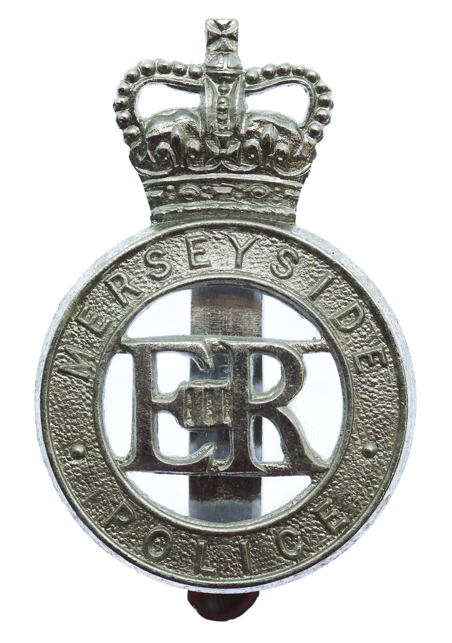 Merseyside Police Cap Badge - Queen's Crown