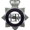 Merseyside Police Senior Officer's Enamelled Cap Badge - Queen's Crown
