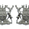 Pair of Nottingham City Police Collar Badges