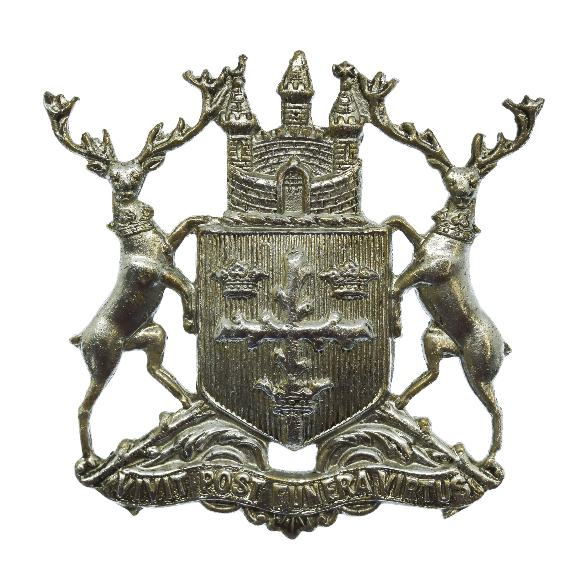 Nottingham City Police Coat of Arms Cap Badge