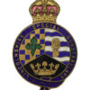 Lincolnshire Special Constabulary Enamelled Lapel Badge - King's Crown