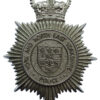 York and North East Yorkshire Police Helmet Plate - Queen's Crown