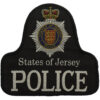 States of Jersey Police Cloth Bell Patch Badge