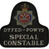 Dyfed-Powys Heddlu Police Special Constable Cloth Bell Patch Badge