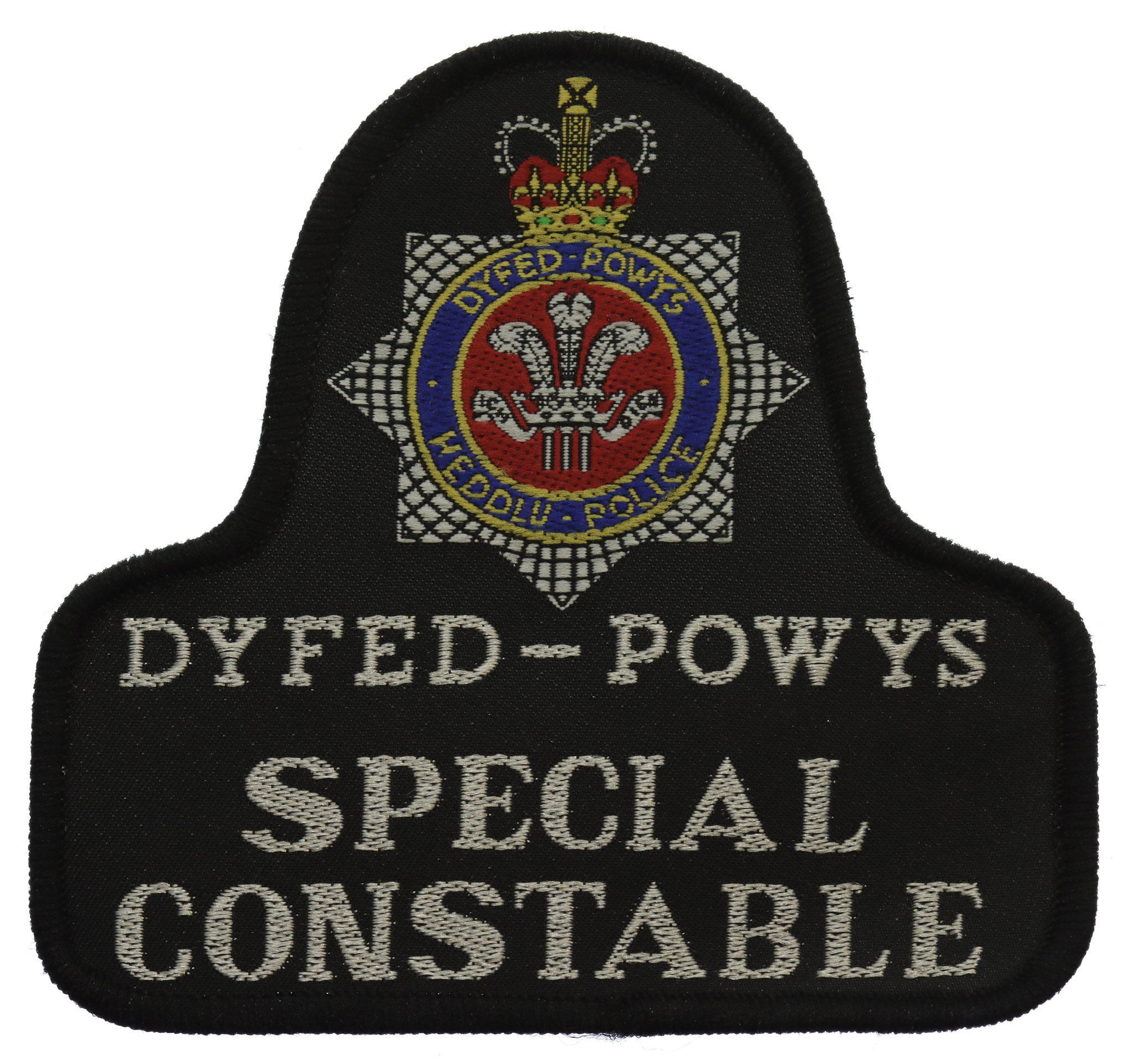 Dyfed-Powys Heddlu Police Special Constable Cloth Bell Patch Badge