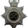 Staffordshire Police Enamelled Helmet Plate - Queen's Crown