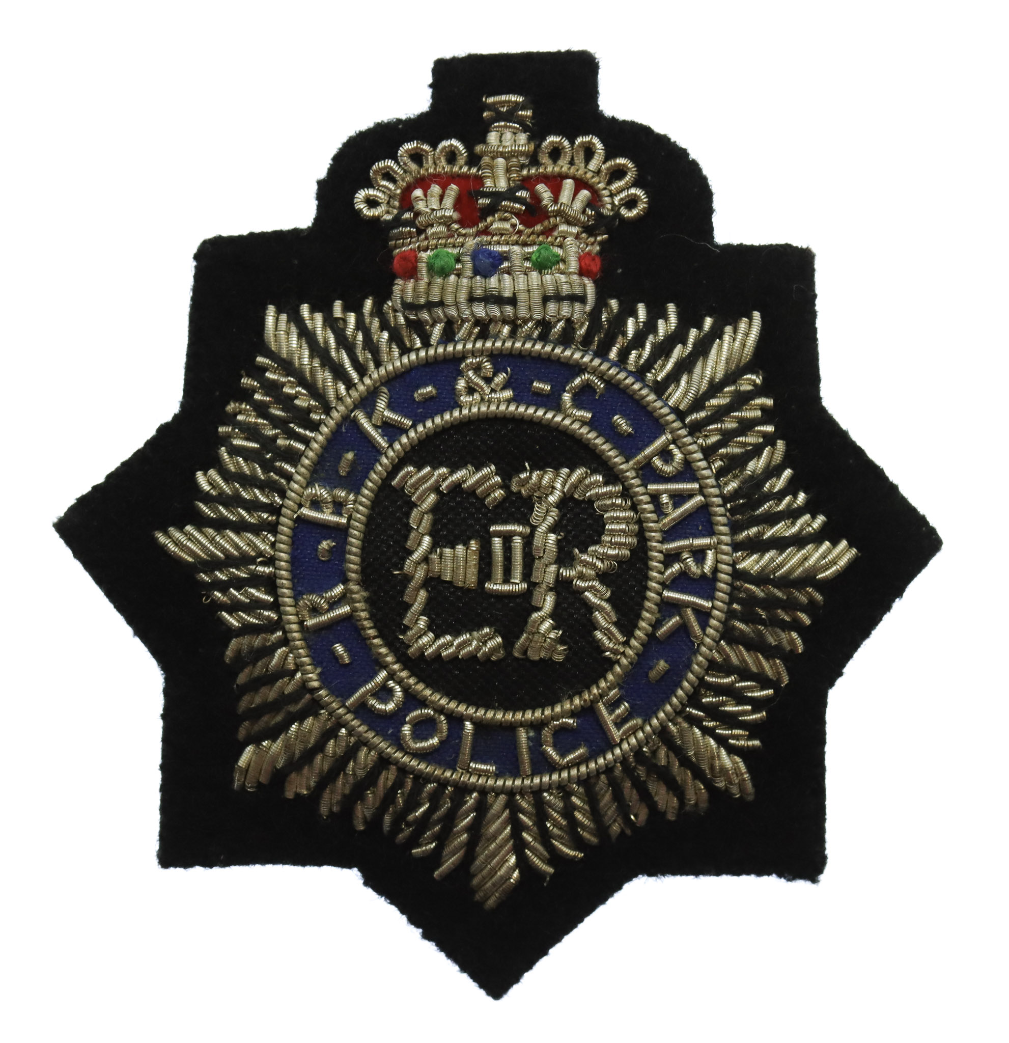 Royal Borough of Kensington & Chelsea Parks Police Bullion Cap Badge - Queen's Crown