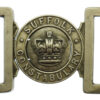 Victorian Suffolk Constabulary Belt Buckle