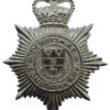 Derbyshire Constabulary Helmet Plate - Queen's Crown