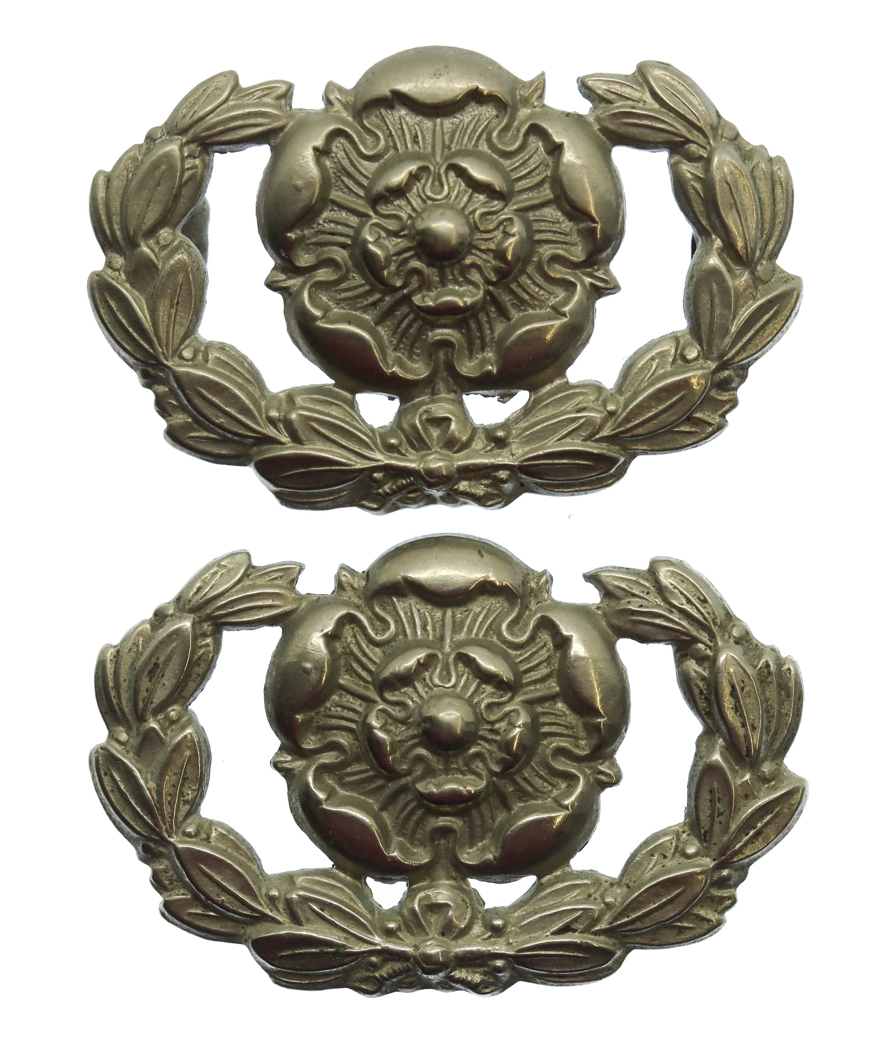 Pair of Volunteer Battalion Hampshire Regiment Collar Badges (Pre 1908)
