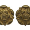 Pair of East Lancashire Regiment Collar Badges