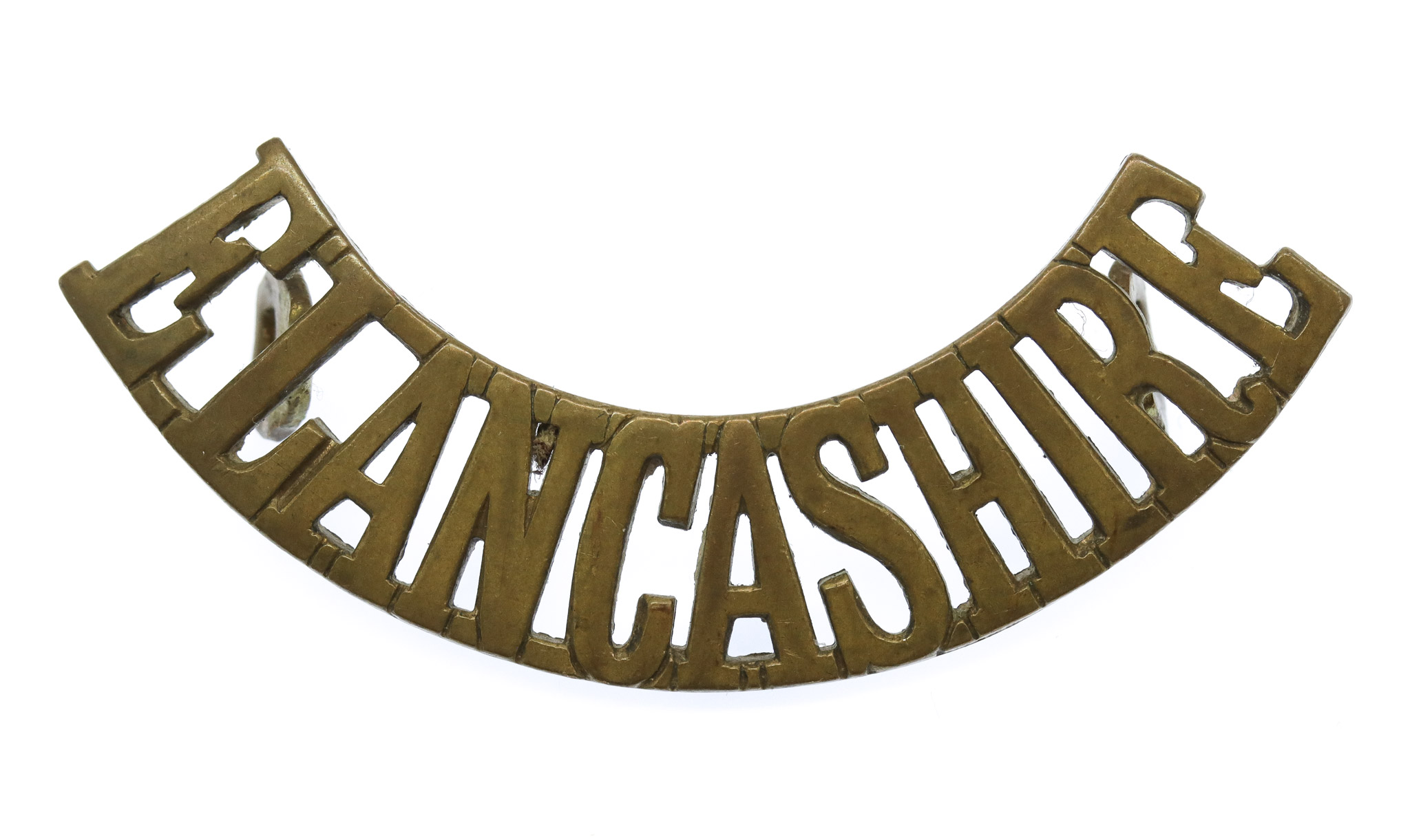East Lancashire Regiment (E. LANCASHIRE) Shoulder Title