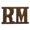 Royal Marines (R.M.) Shoulder Title