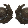 Pair of Royal Marines Officer's Service Dress Collar Badges