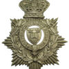 Victorian Oxford University Rifle Volunteers Helmet Plate