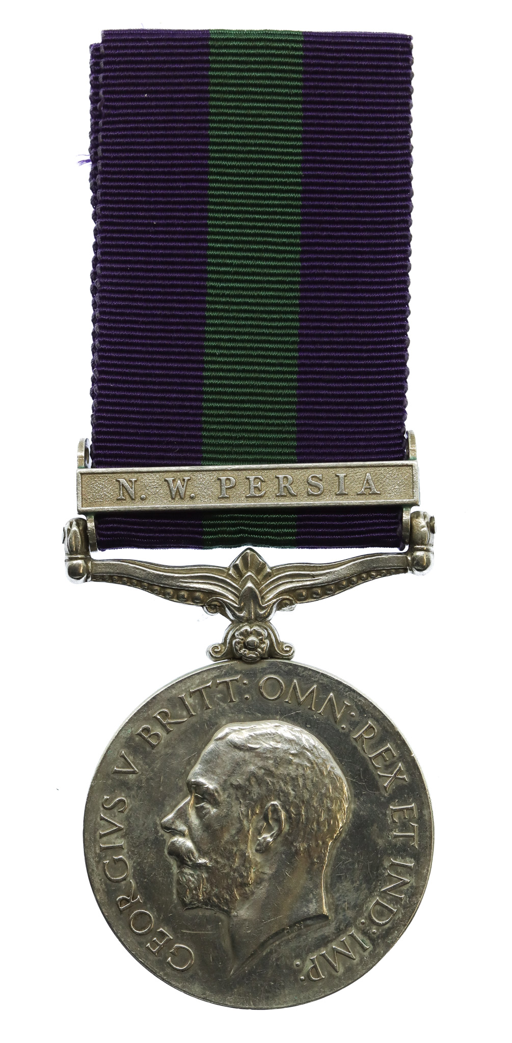 General Service Medal (Clasp - N.W. Persia) - Sowar Mohd. Bux, Corps of Guides (Cavalry)